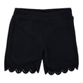 lily morgan Women's Plus Solid Side Detail Pull-On Shorts