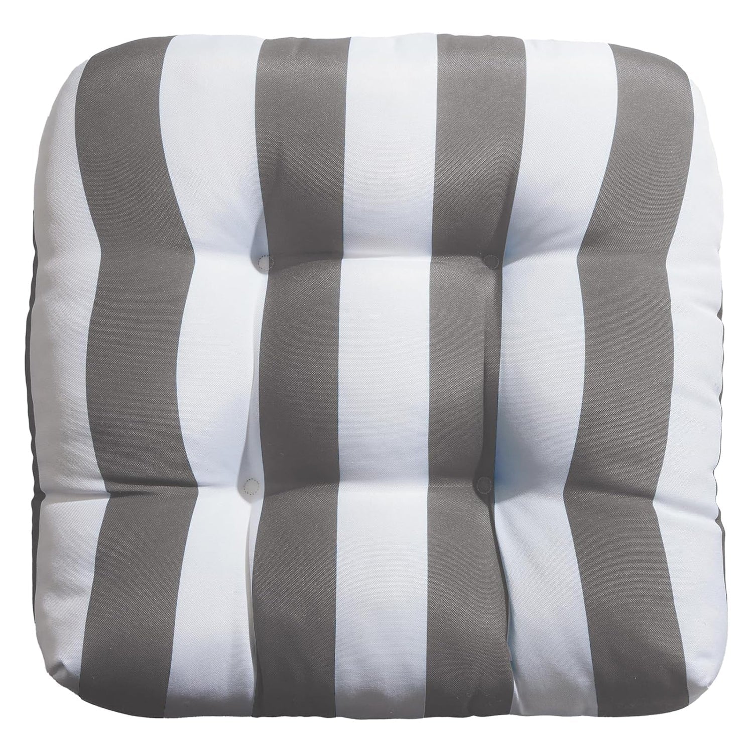 Stripe Patio Cushion, 19-in x 19-in x 5-in.