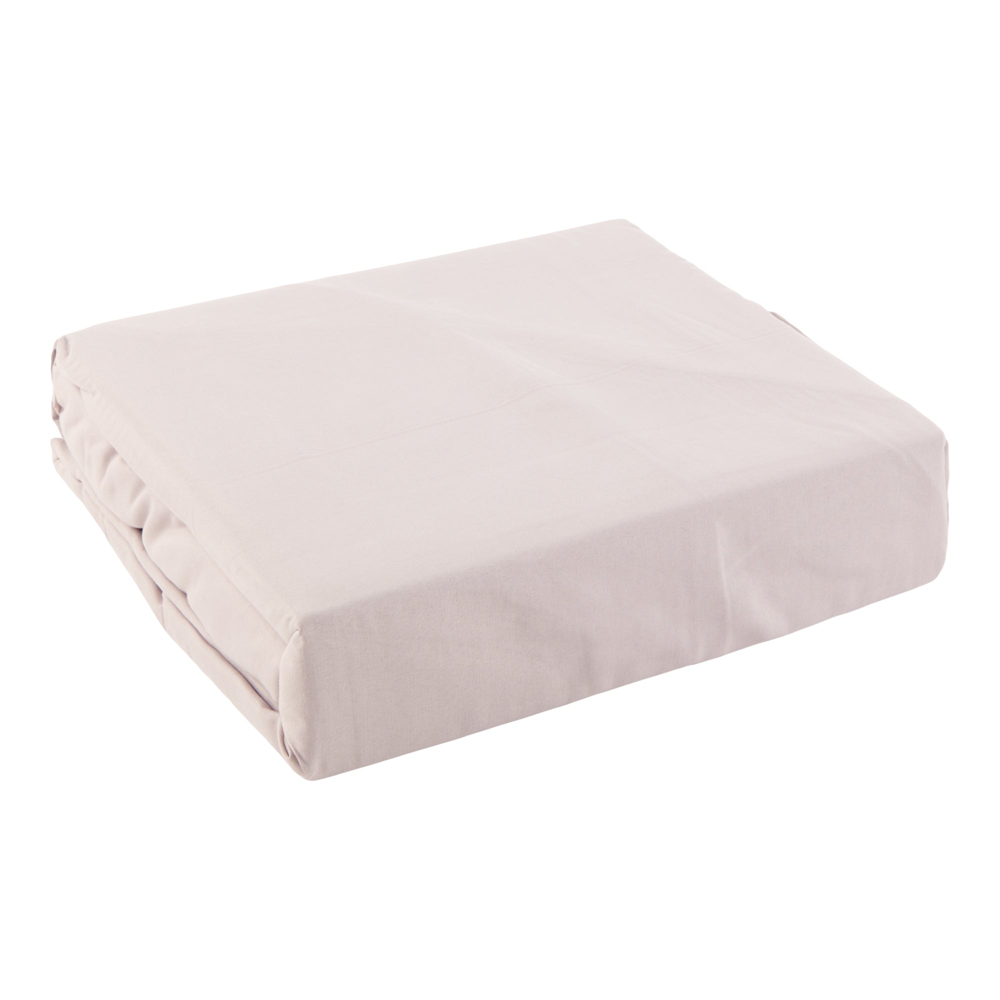 HomeStyles Cotton Rich Sheet Set, Twin, Mauve, 3 Piece