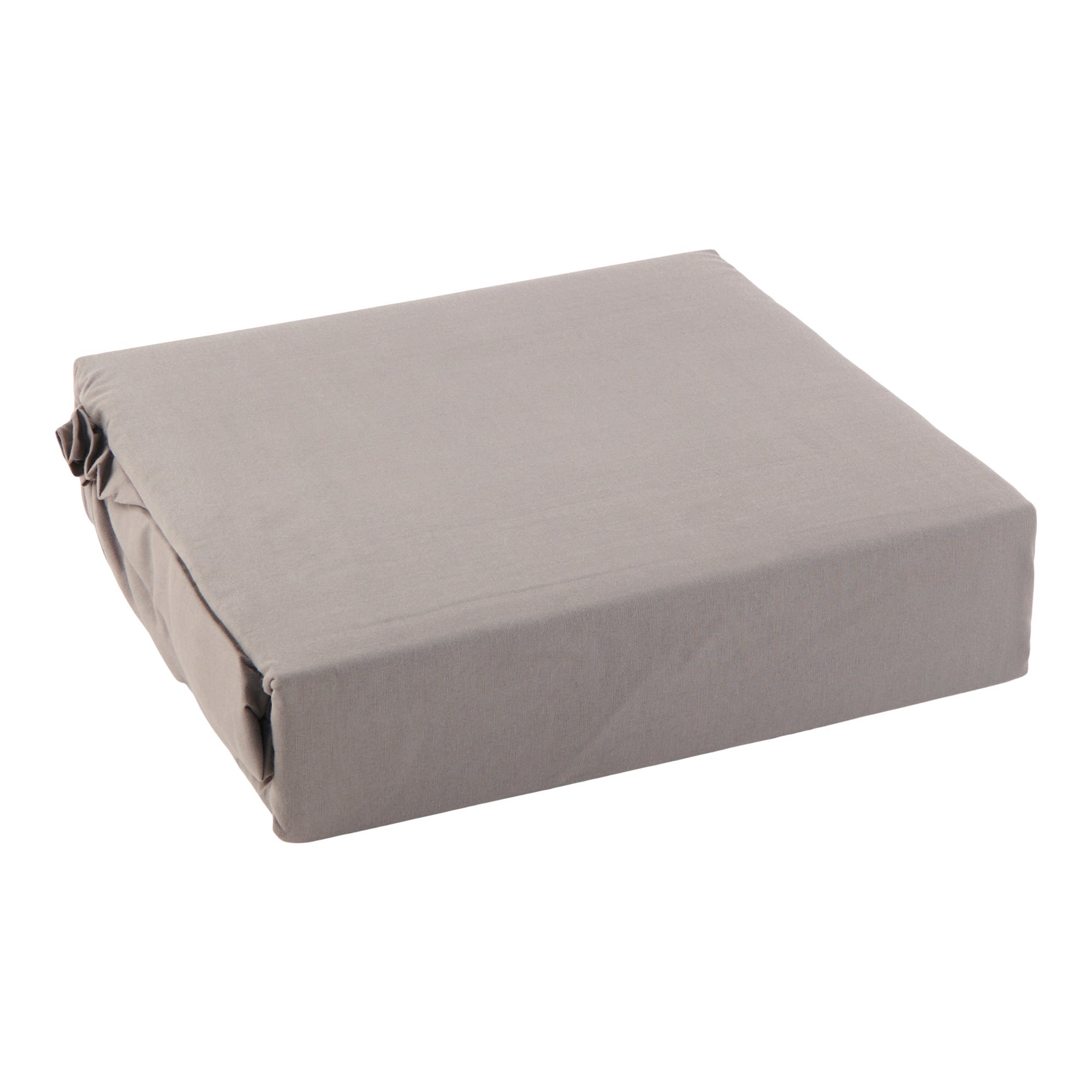 HomeStyles Cotton Rich Sheet Set, Twin, Steel Grey, 3 Piece