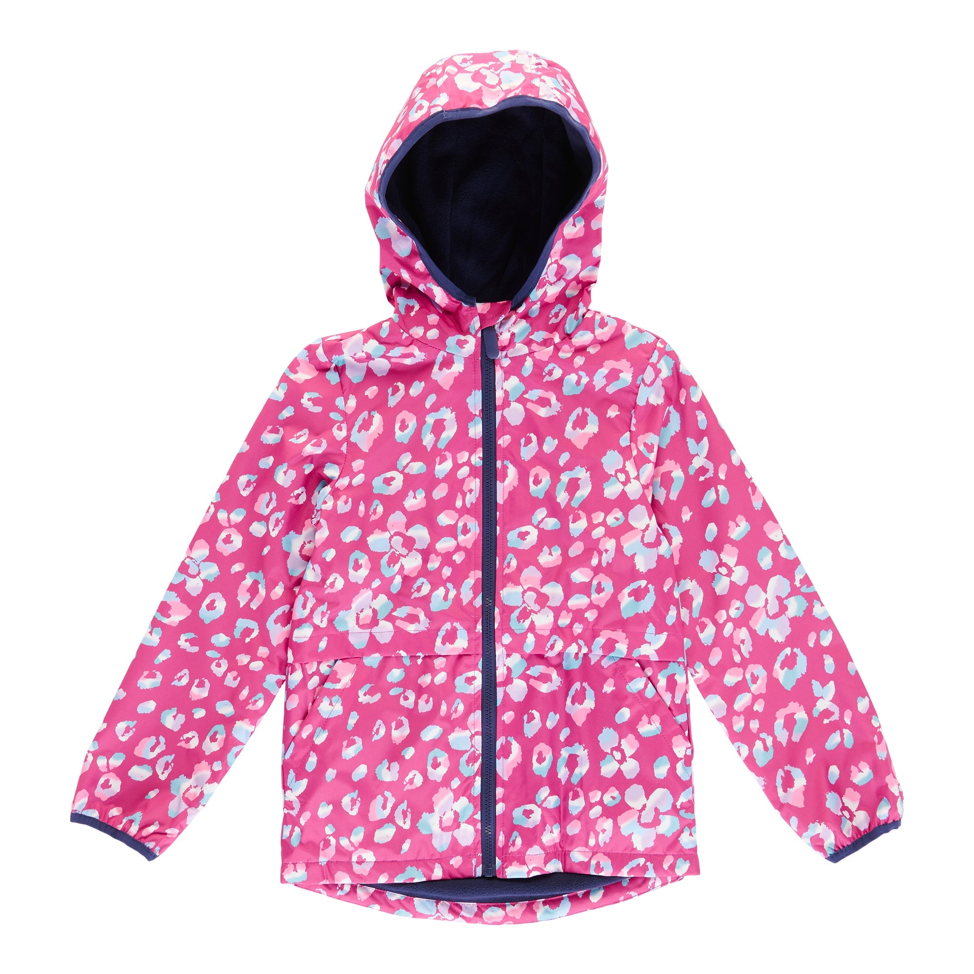 BELLA & BIRDIE Girls' Printed Coated Splash Jacket