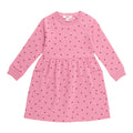 MONKEY BARS Toddler Girls' Autumn Flair Printed Long Sleeve Fleece Dress