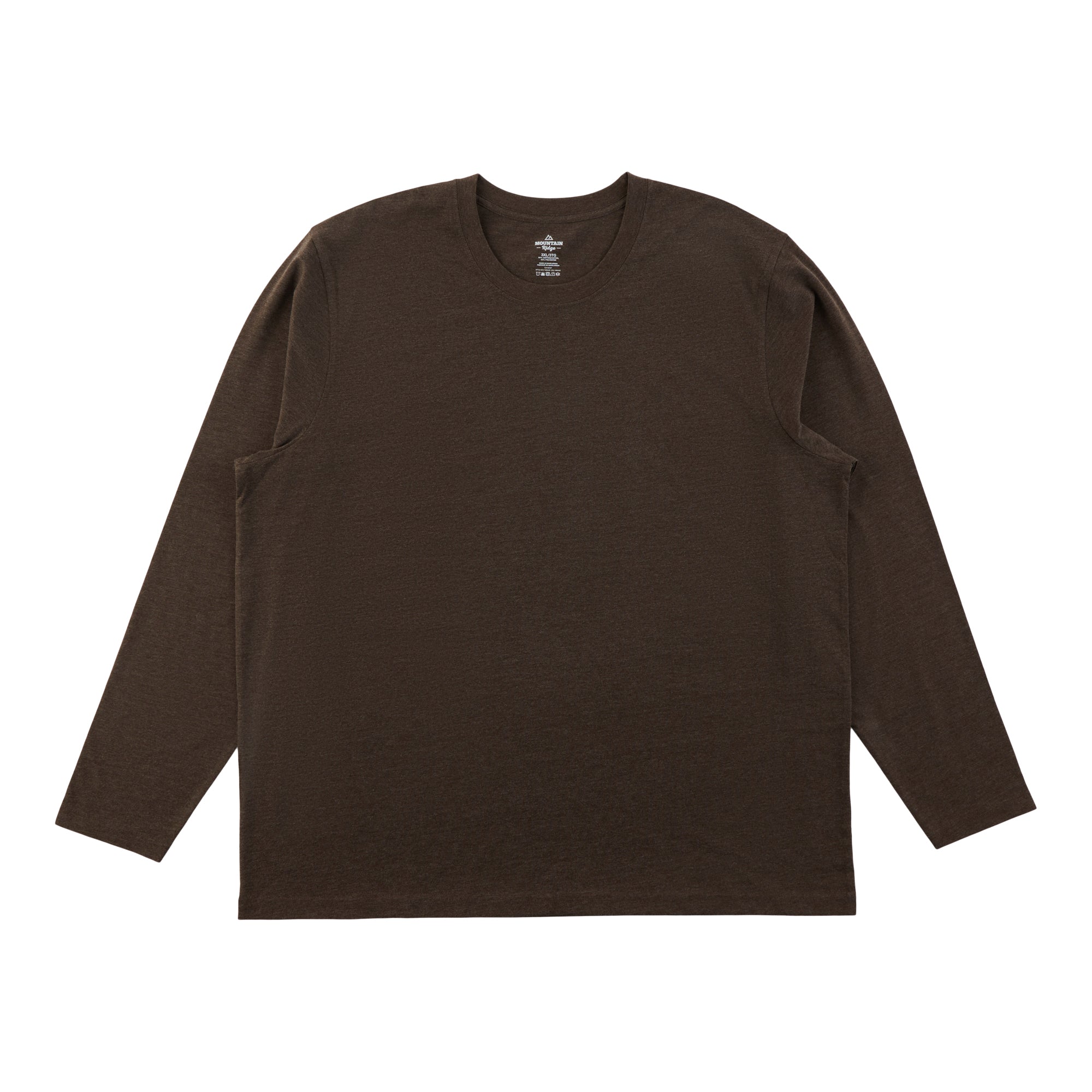 Mountain Ridge Big Guy Basic Long Sleeve Crew Neck T-Shirt
