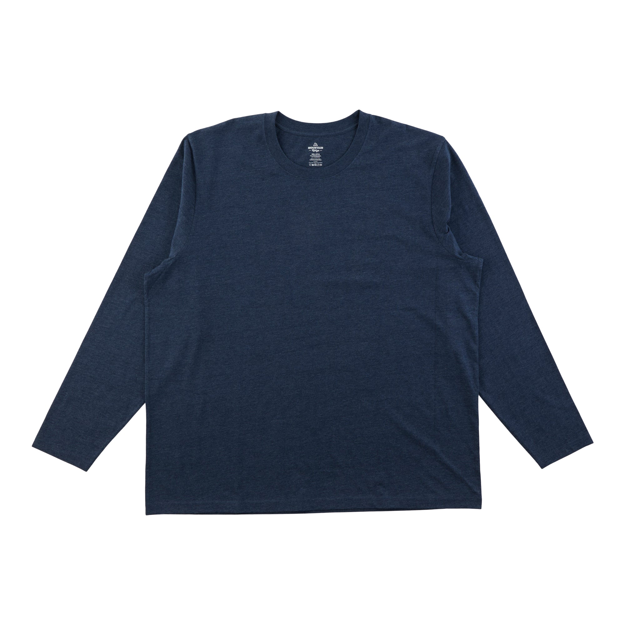Mountain Ridge Big Guy Basic Long Sleeve Crew Neck T-Shirt