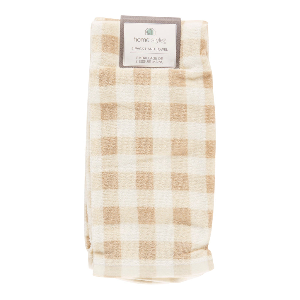 HomeStyles Harvest Hand Towel, 16-in x 24-in, 2 Pack