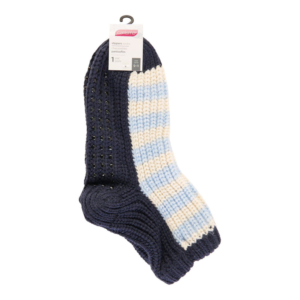 Carisma Women's Non-Slip Slipper Socks, Assorted