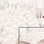 Printed Reversible Comforter Set, Double, 3 Piece