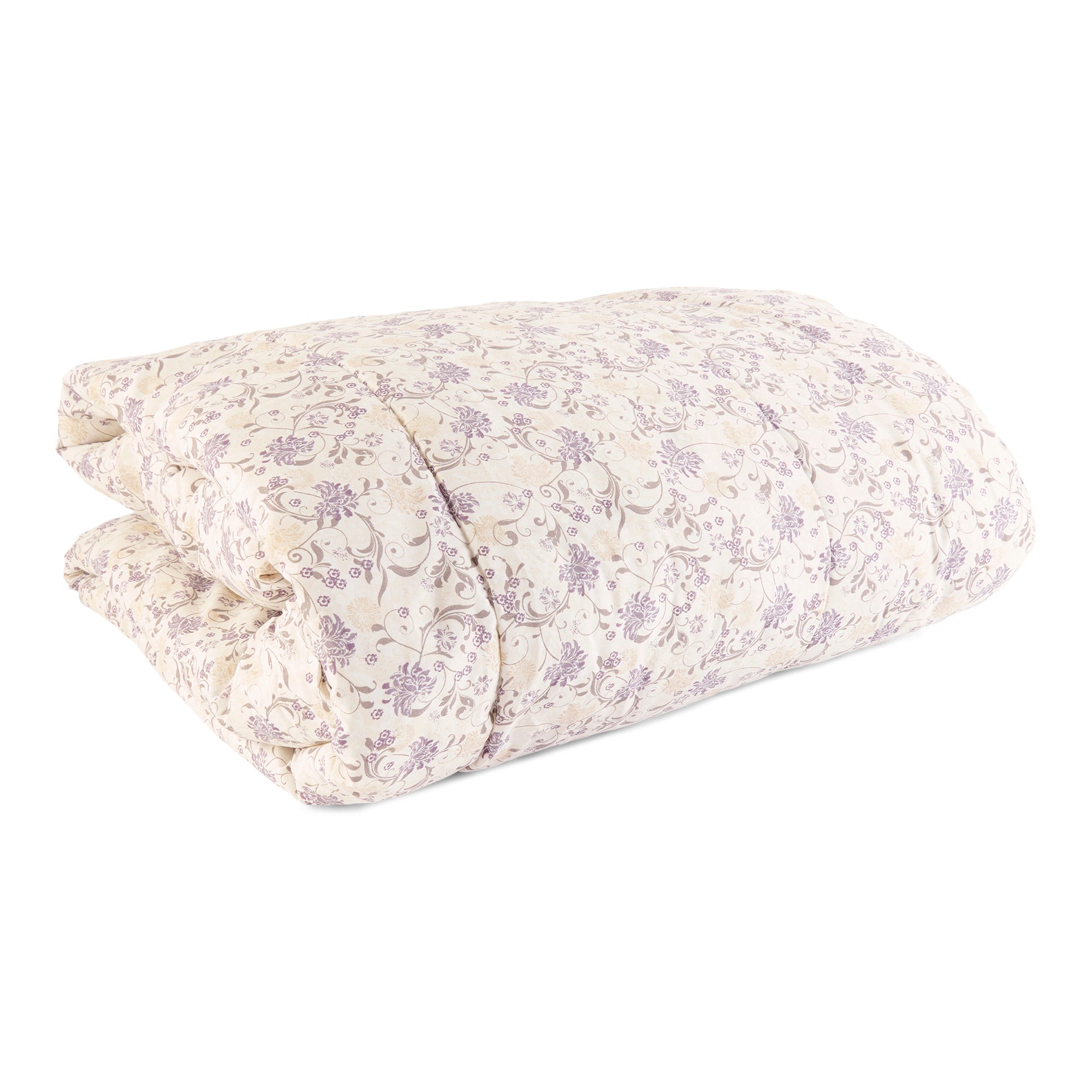 Printed Reversible Comforter Set, Double, 3 Piece