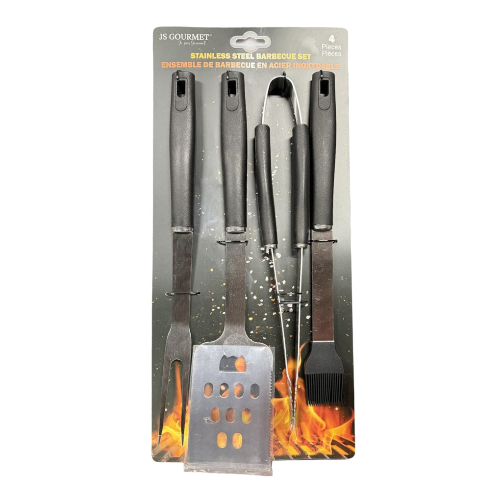 Ensemble d'ustensiles à barbecue, 4 pièces