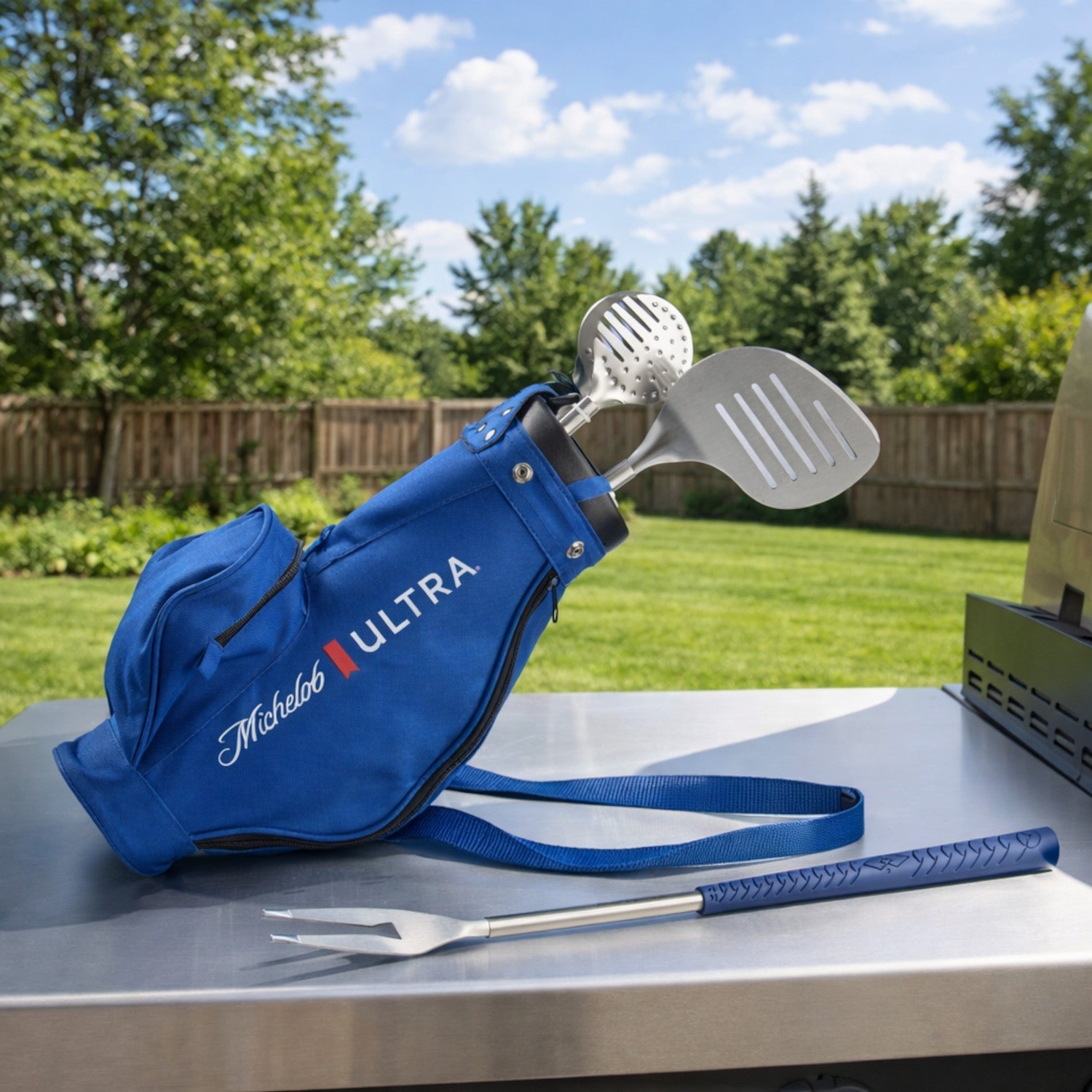 Ensemble pour le barbecue Michelob Ultra, 3 pièces