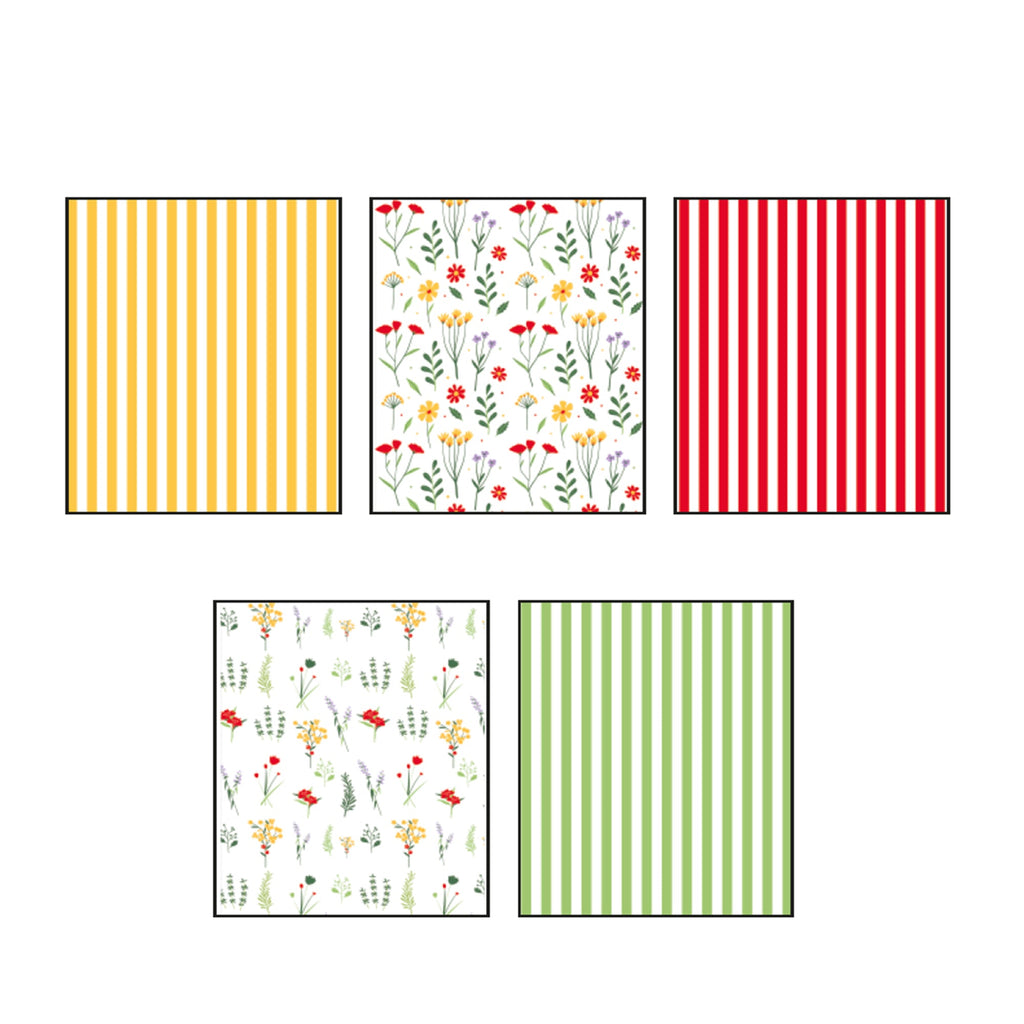 LINENCORP Reusable Dishcloths, 9-in x 11-in, 20 Pack