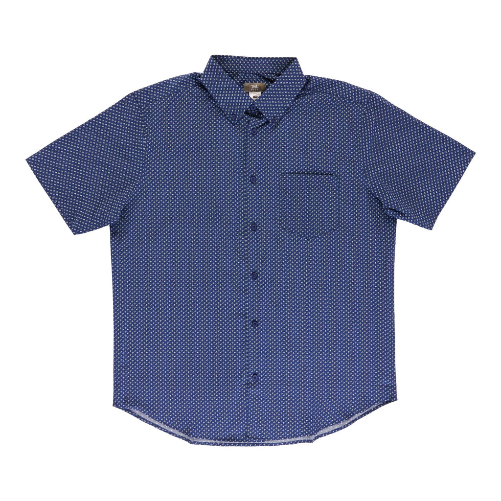 Men's Short Sleeve Button-Up Shirt