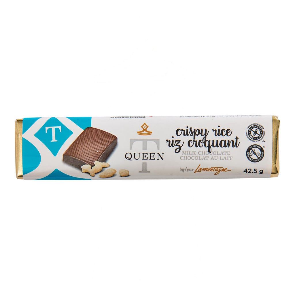 Queen T Crispy Rice Chocolate Bar - 42.5g