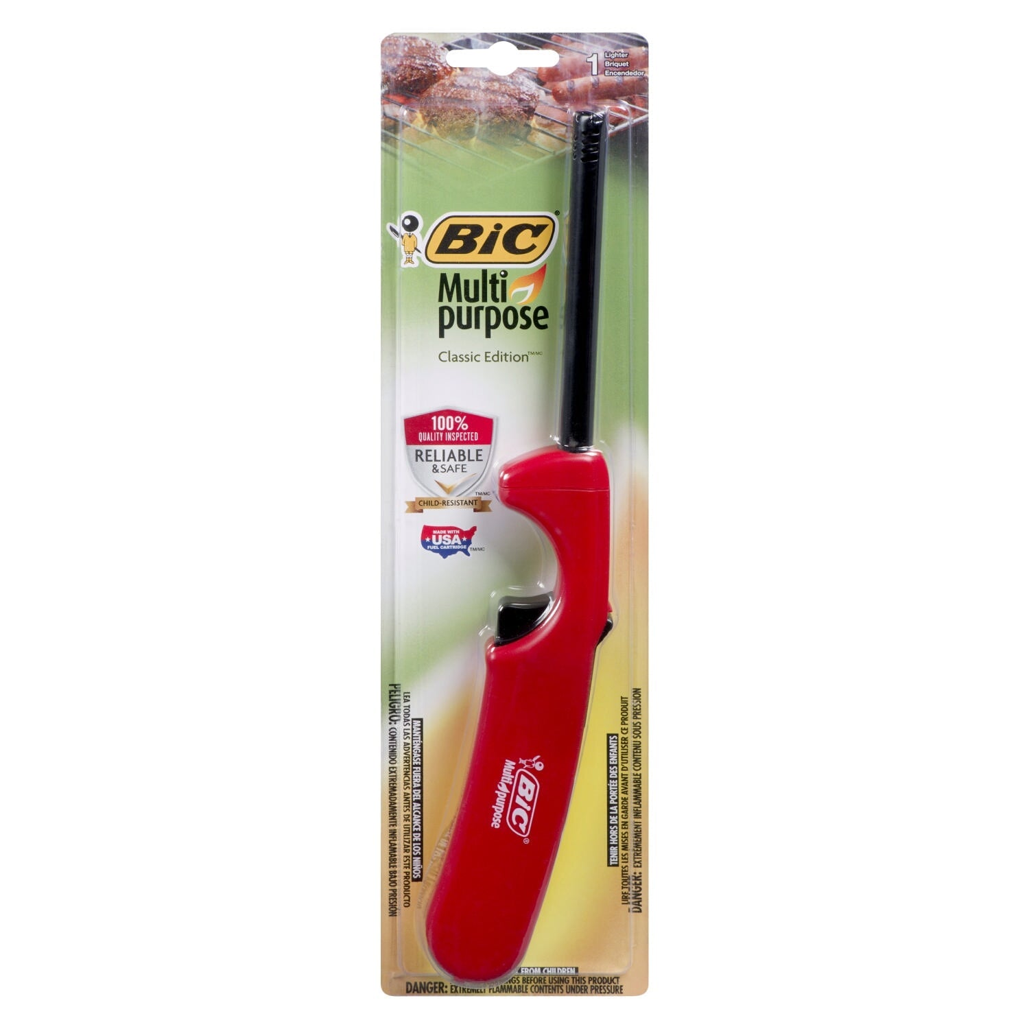 BIC Child-Resistant Multi Purpose Lighter