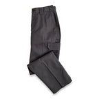 Tradesmax Pro Men's Cargo Workpant with Button Closure and Belt Loops, Black