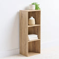 HomeStyles 3-Tier Particle Board Bookcase, Natural