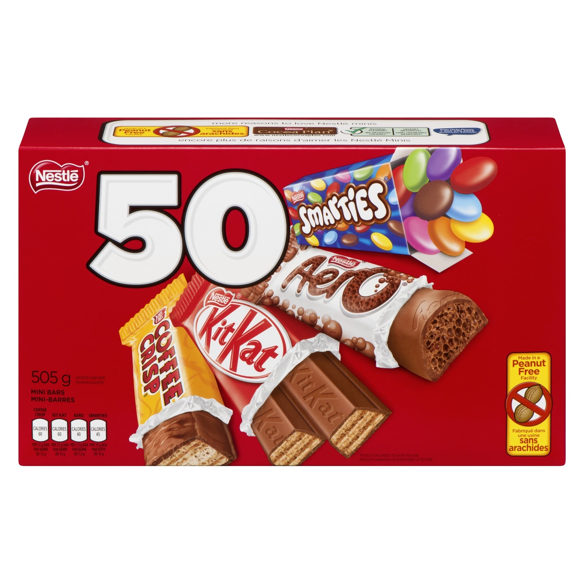 Nestle Assorted Mini Bars 50pk. - 686g