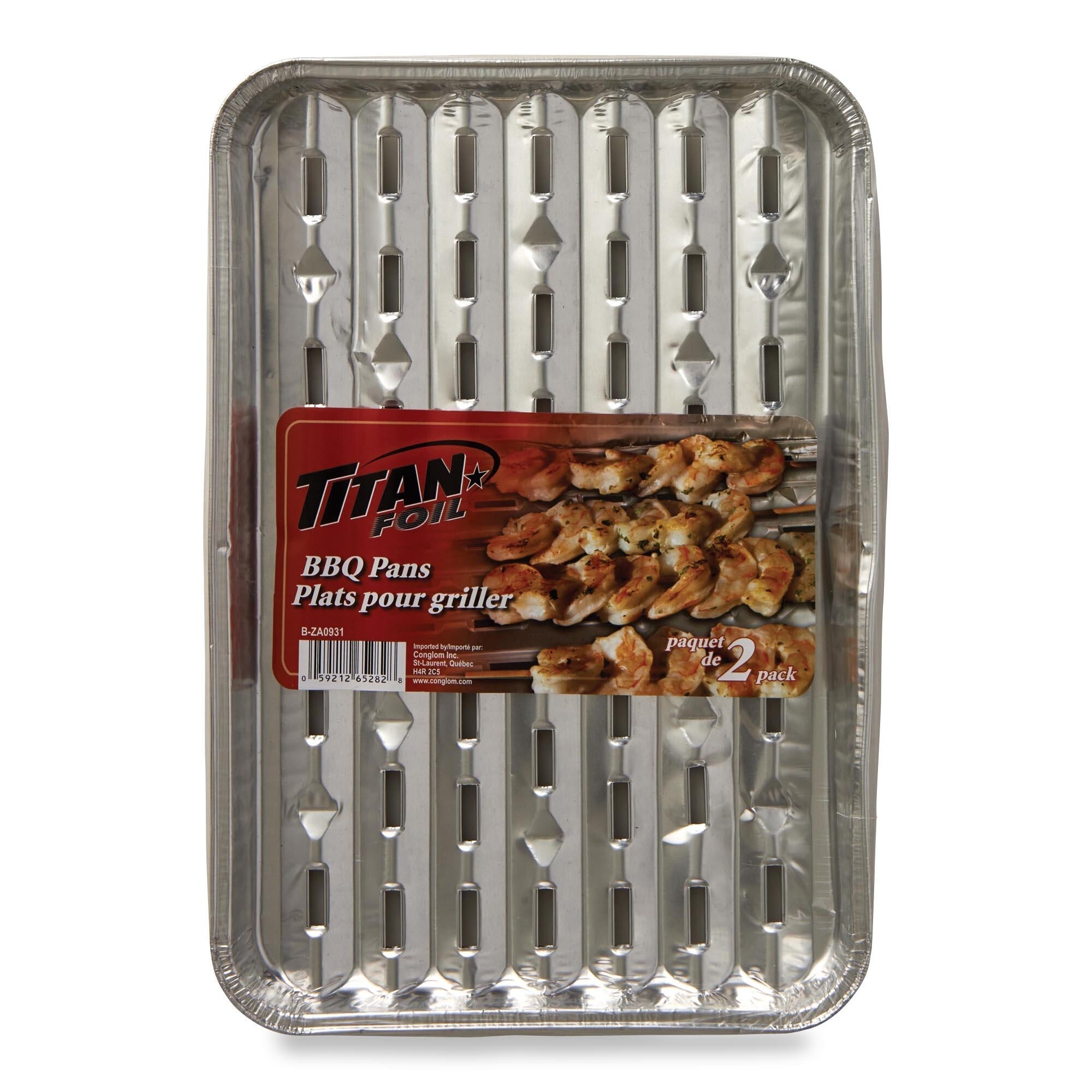 Titan Foil BBQ Pans - 2pk.
