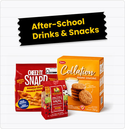 After-School Drinks and Snacks